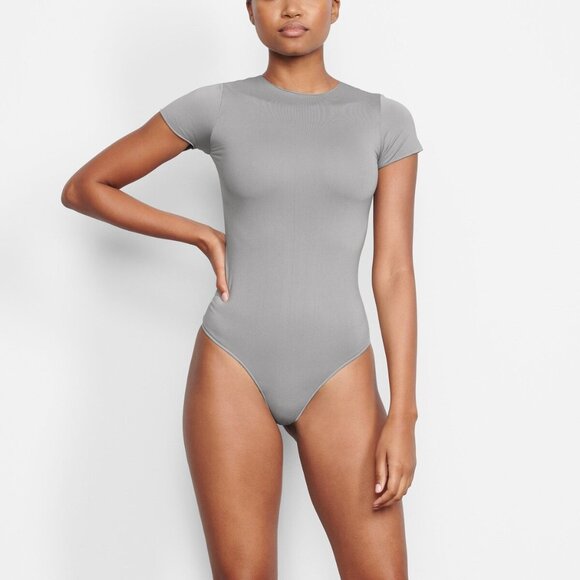 SKIMS Essential T-Shirt Bodysuit Pacific Womens 4X/5X - Picture 2 of 12